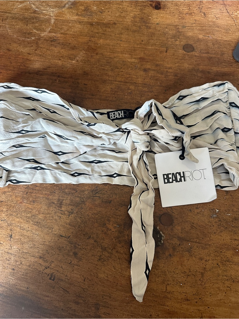 NWT Beach Riot Bandeau top